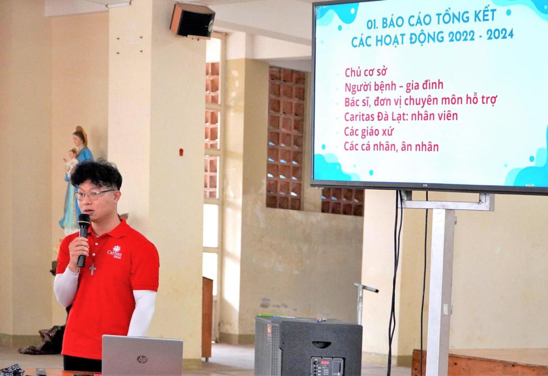 CHƯƠNG TRÌNH TỔNG KẾT HOẠT ĐỘNG CỦA CARITAS ĐÀ LẠT TẠI CƠ SỞ BTXH TRỌNG ĐỨC (2022-2024)