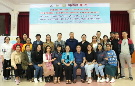 Hội thảo Nghiên Cứu Hành Động Có Sự Tham Gia Trong Phát Triển Tự Dân Về Nông Nghiệp Sinh Thái