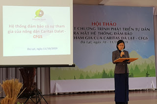 Ra Mắt Hệ Thống Đảm Bảo Có Sự Tham Gia Của Mạng Lưới Nông Dân Caritas Đà Lạt (CFGS)