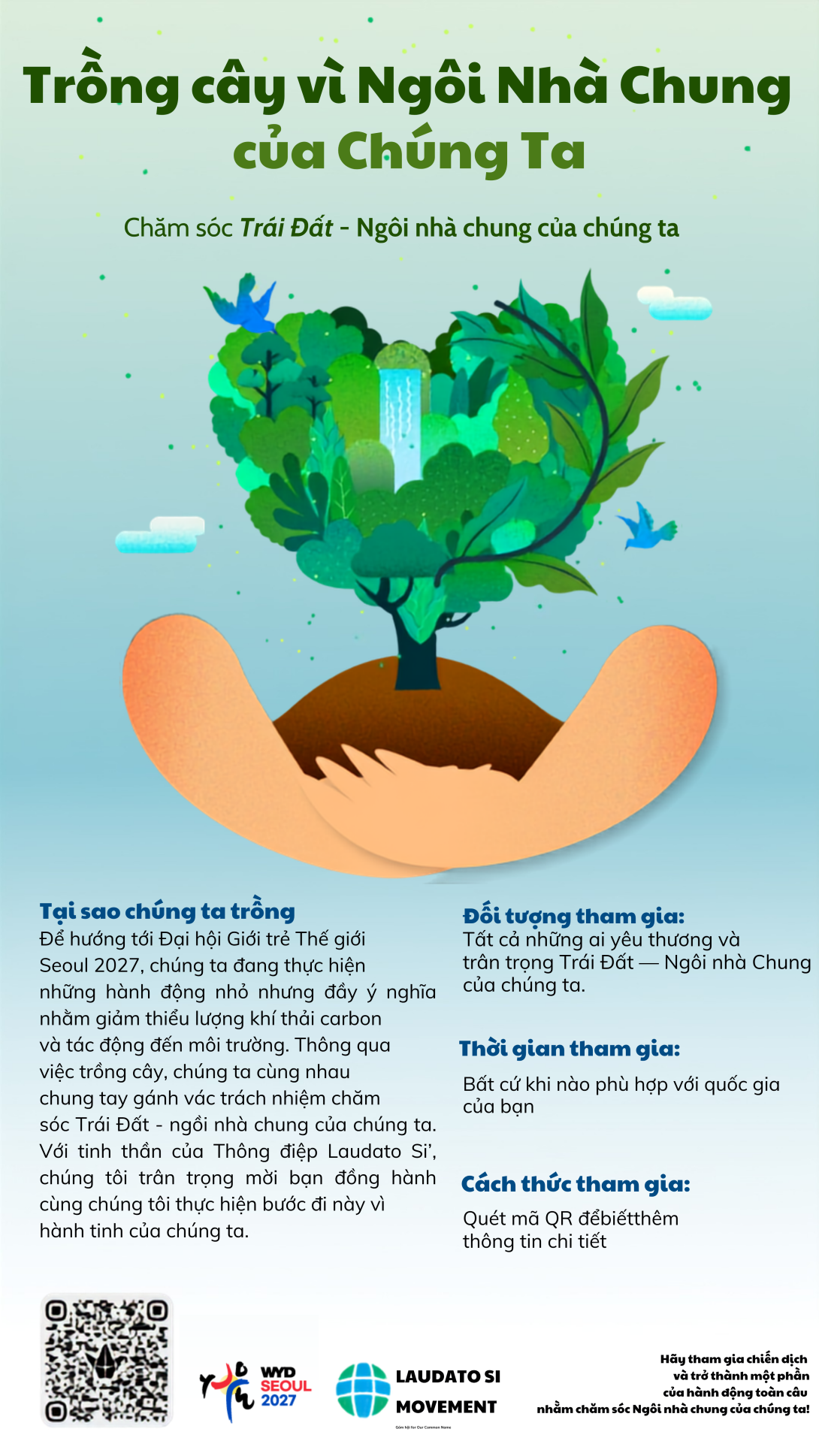 CHIẾN DỊCH TRỒNG CÂY HƯỚNG TỚI ĐẠI HỘI GIỚI TRẺ VÀ MÙA THỤ TẠO 2026